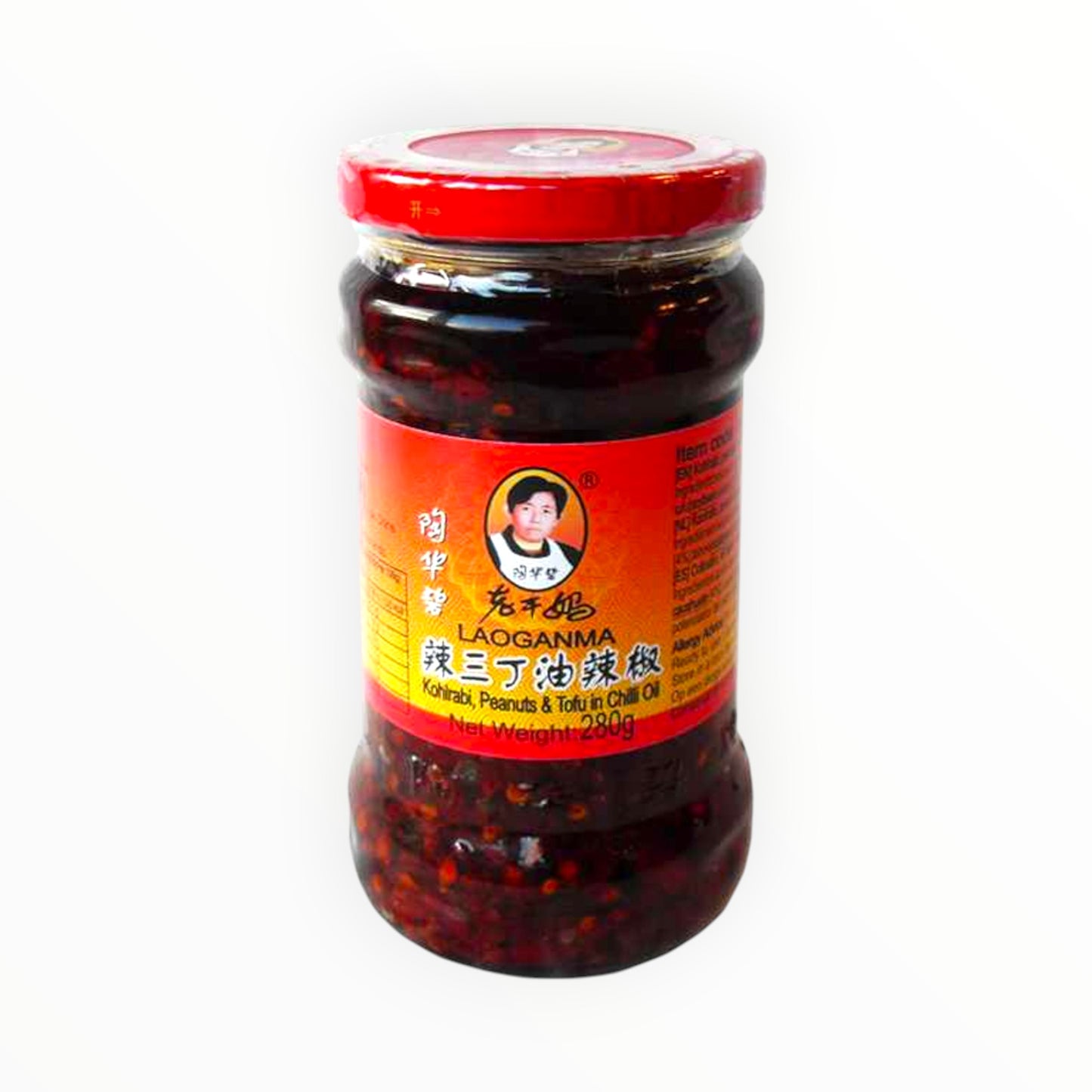 老干妈 辣三丁 油辣椒 280g