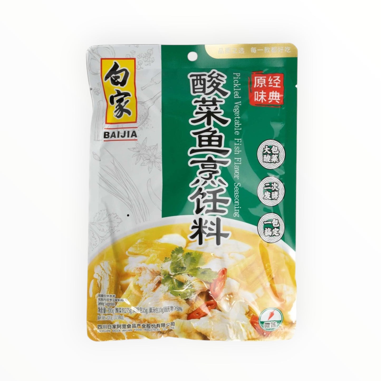 BJ 白家 调料酸菜鱼 300g