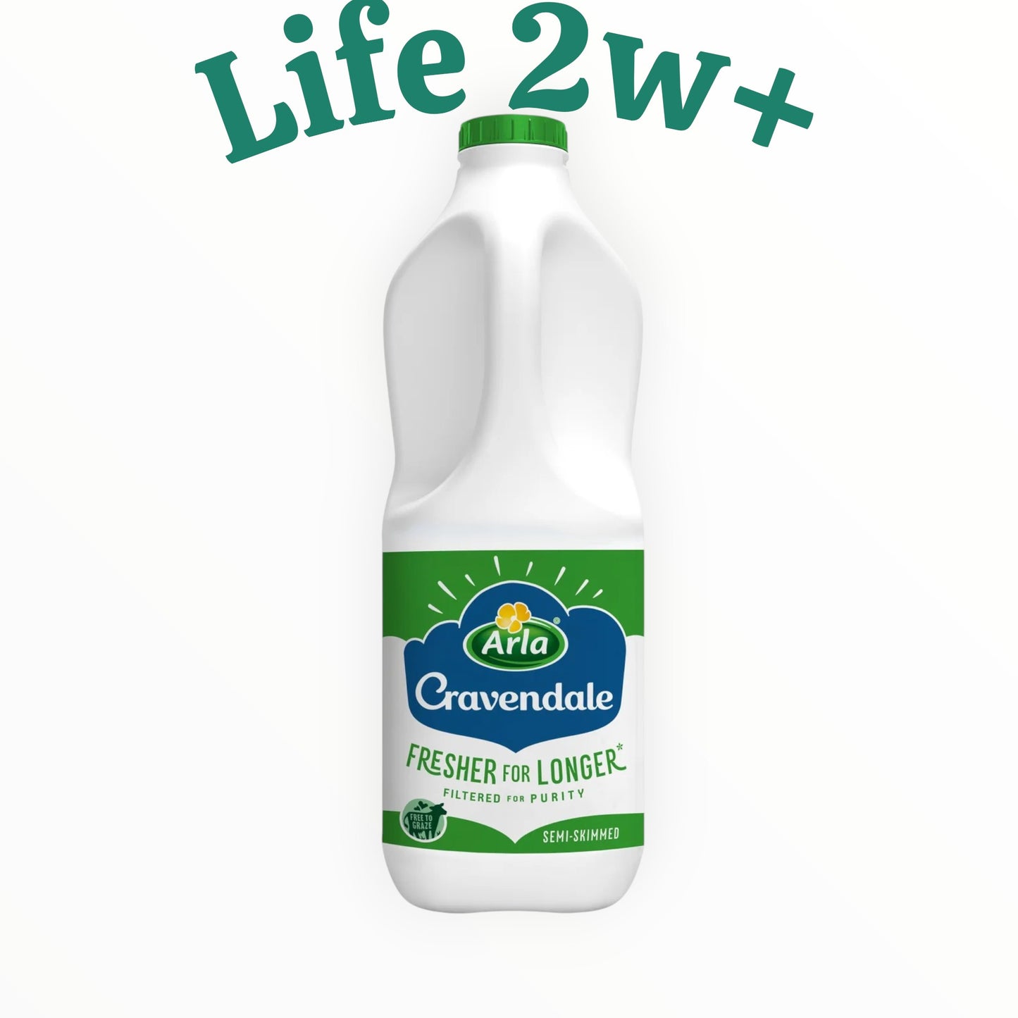 Cravendale Filtered Fresh Semi Skimmed Milk Fresher for Longer 半脂牛奶 周三/周五