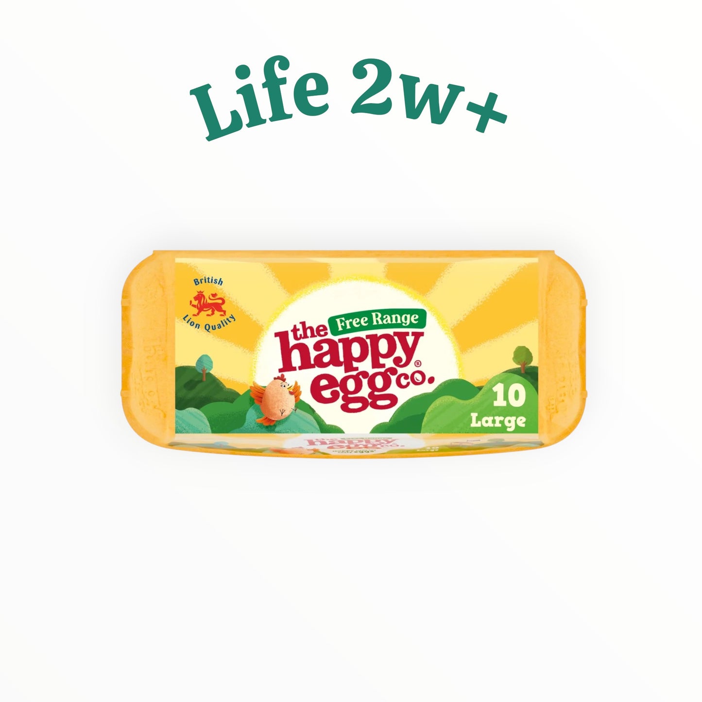 Happy Eggs Large Free Range Eggs 鸡蛋 周三/周五