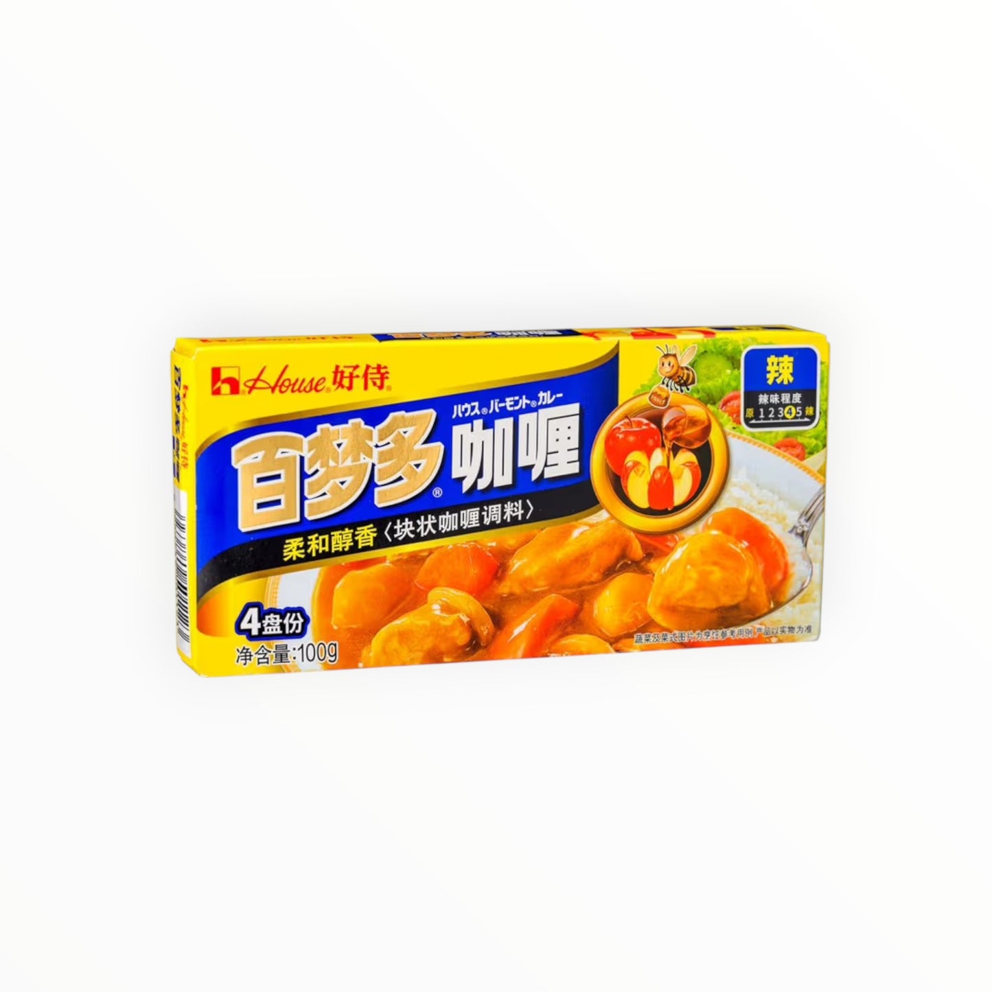 好侍 百梦多咖喱 辣味 100g