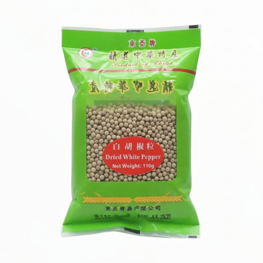 东亚 白胡椒粒 110g