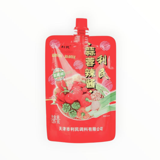 利民 蒜蓉辣酱 125g