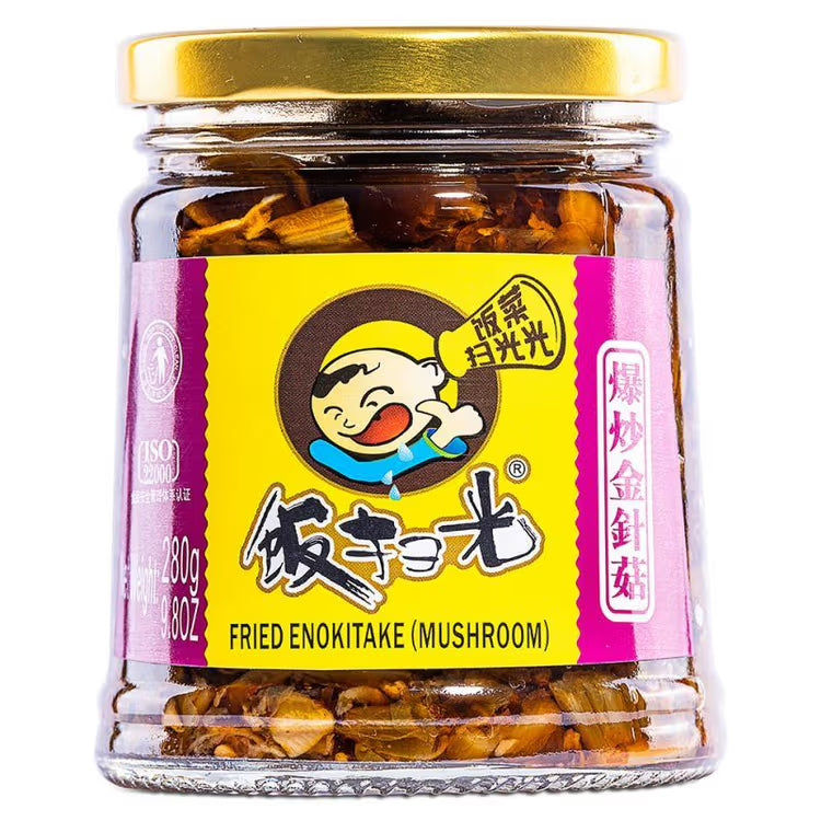 饭扫光 爆炒金针菇 280g