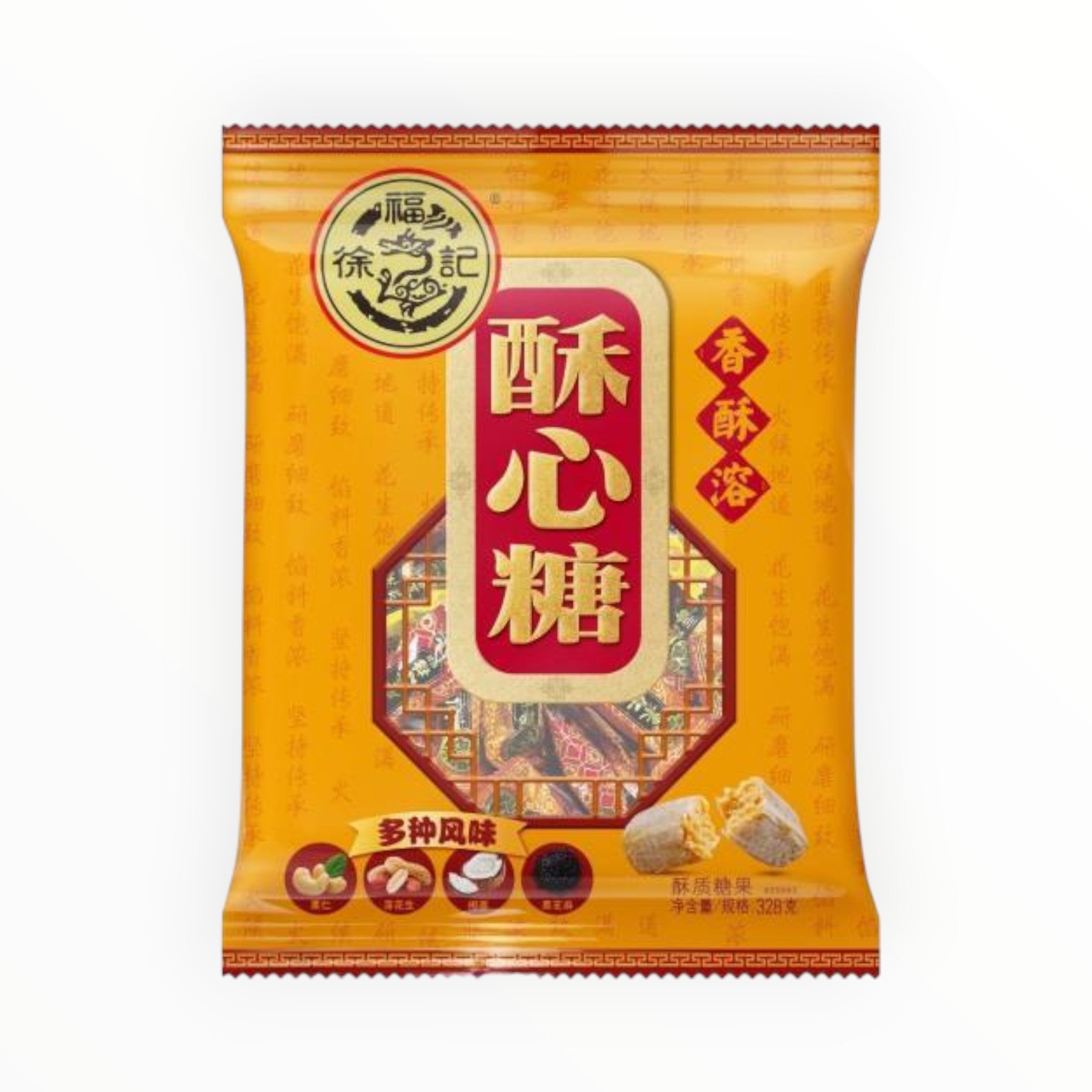 徐福记 酥心糖 306g