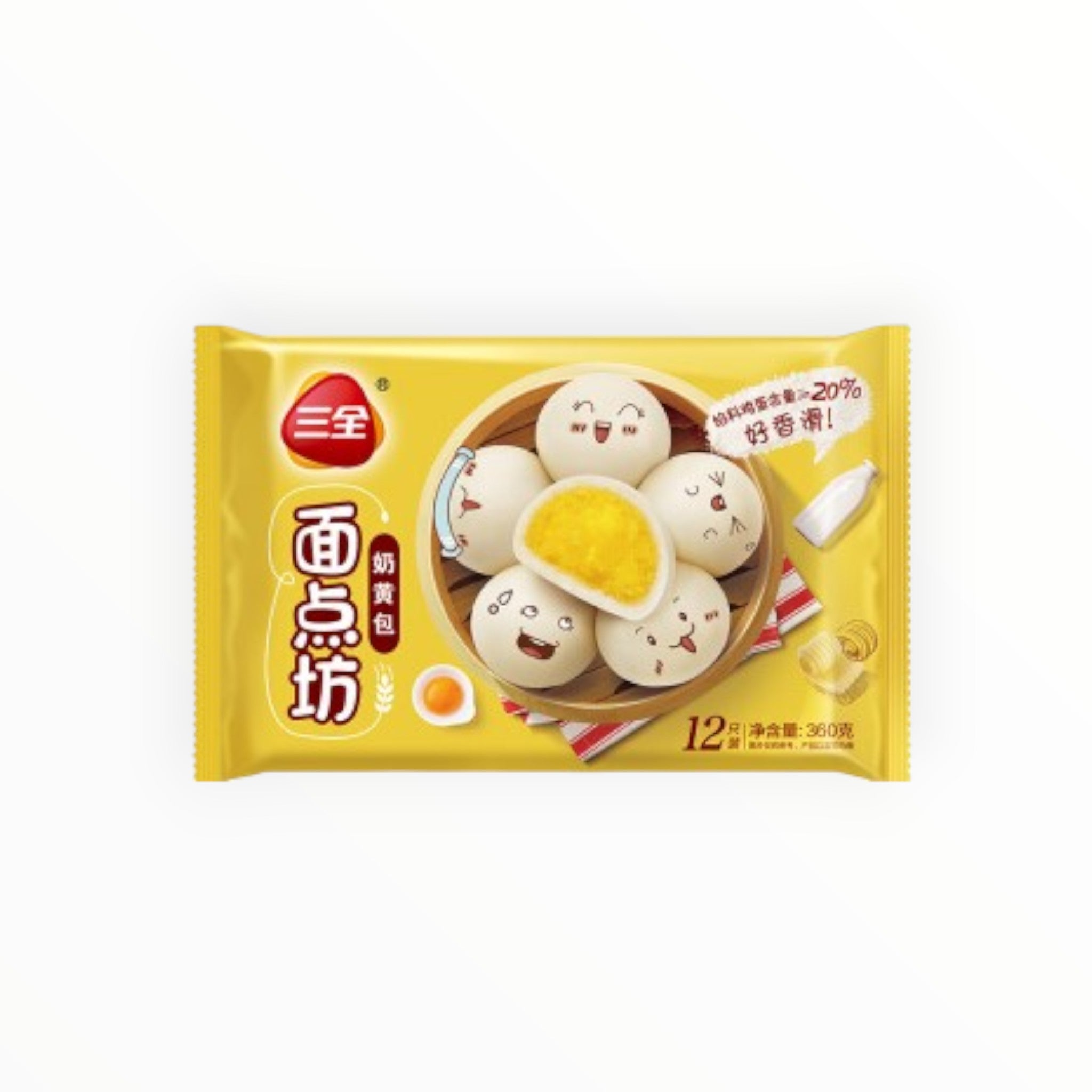 三全 奶黄包 360g