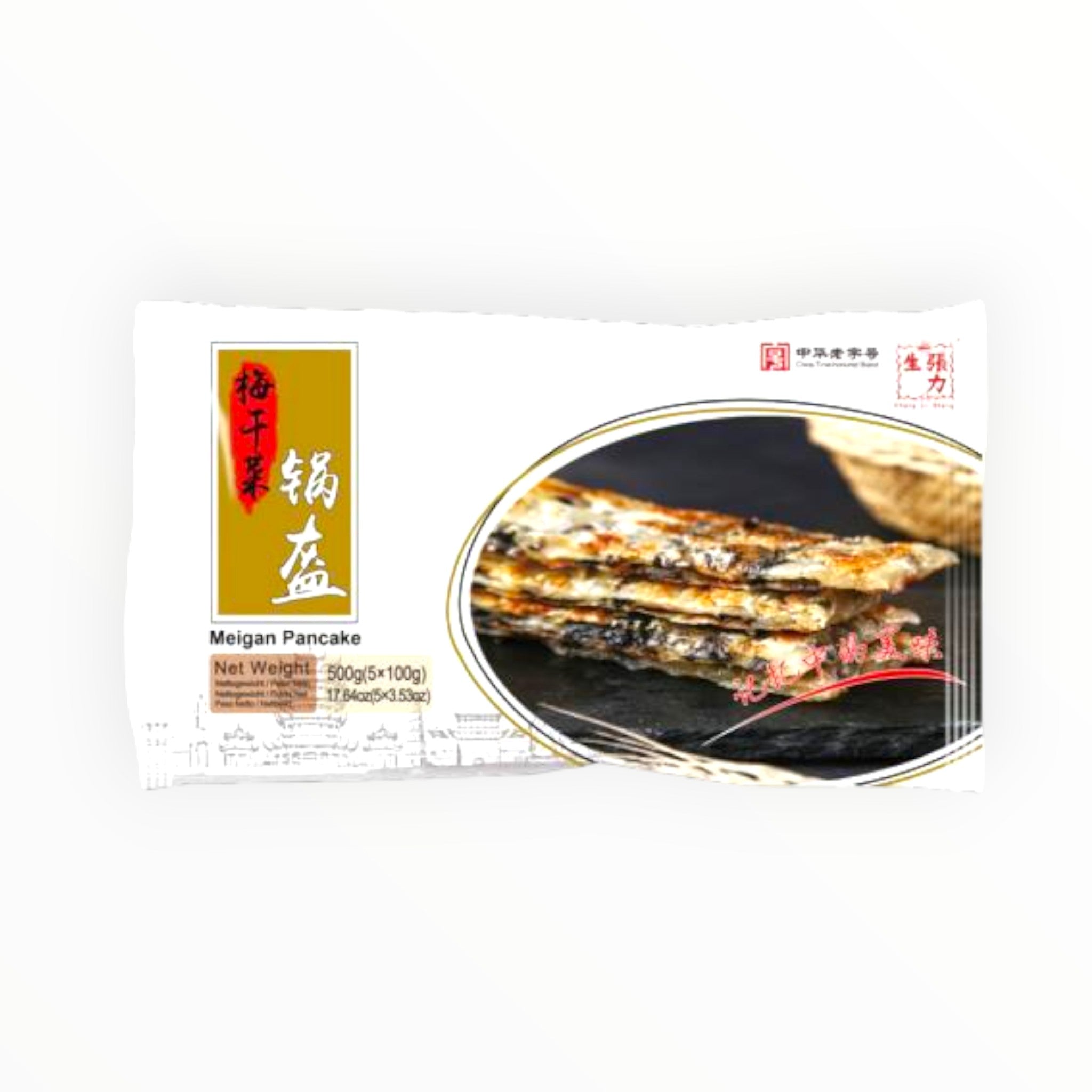 张力生 梅菜干锅盔 500g