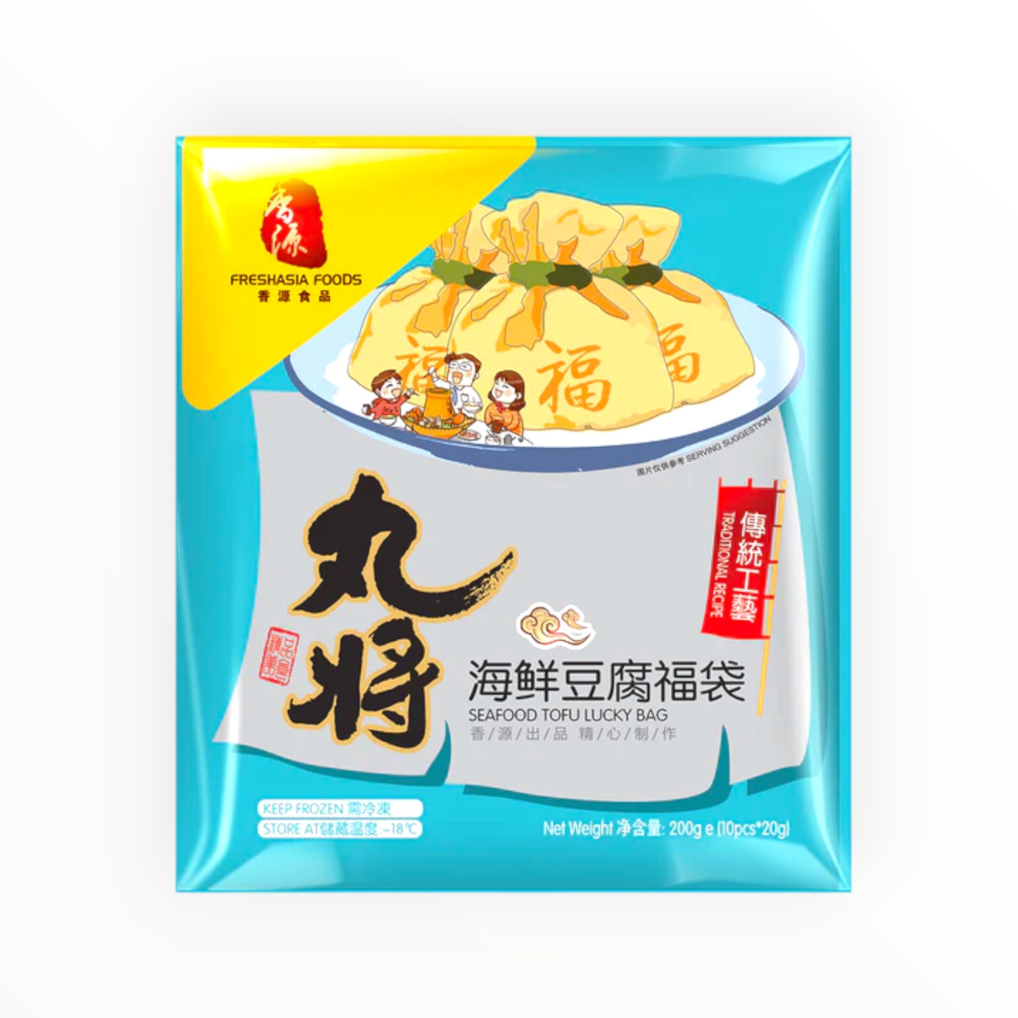 丸将 海鲜豆腐福袋