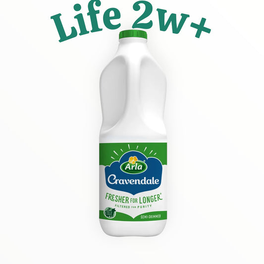 Cravendale Filtered Fresh Semi Skimmed Milk Fresher for Longer 半脂牛奶 周三/周五