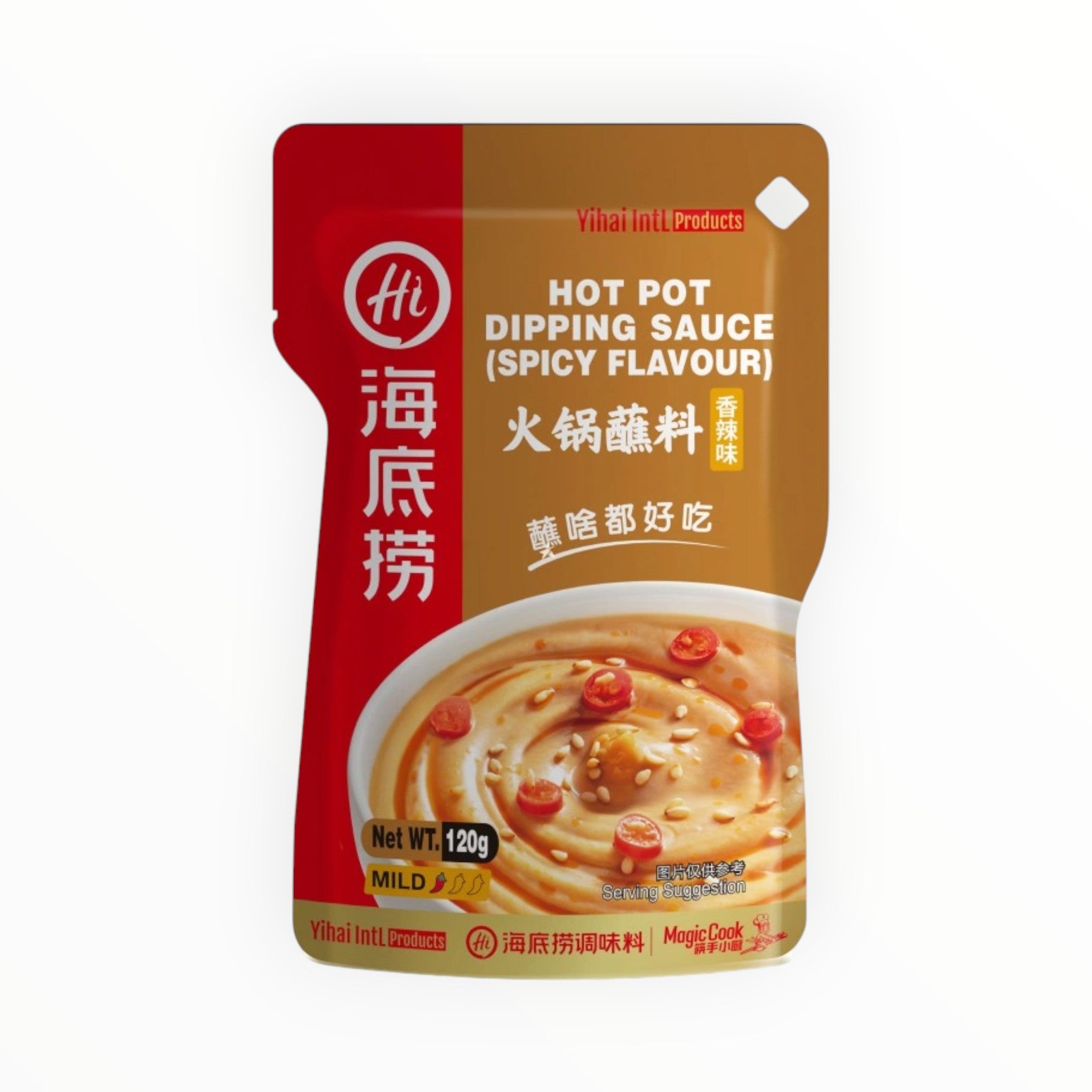 HDL 海底捞 蘸料袋 香辣 120g