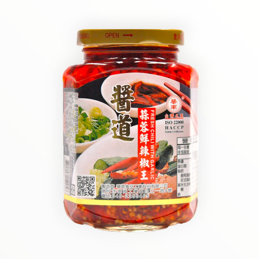 HN 酱道 蒜蓉鲜辣椒王 369g