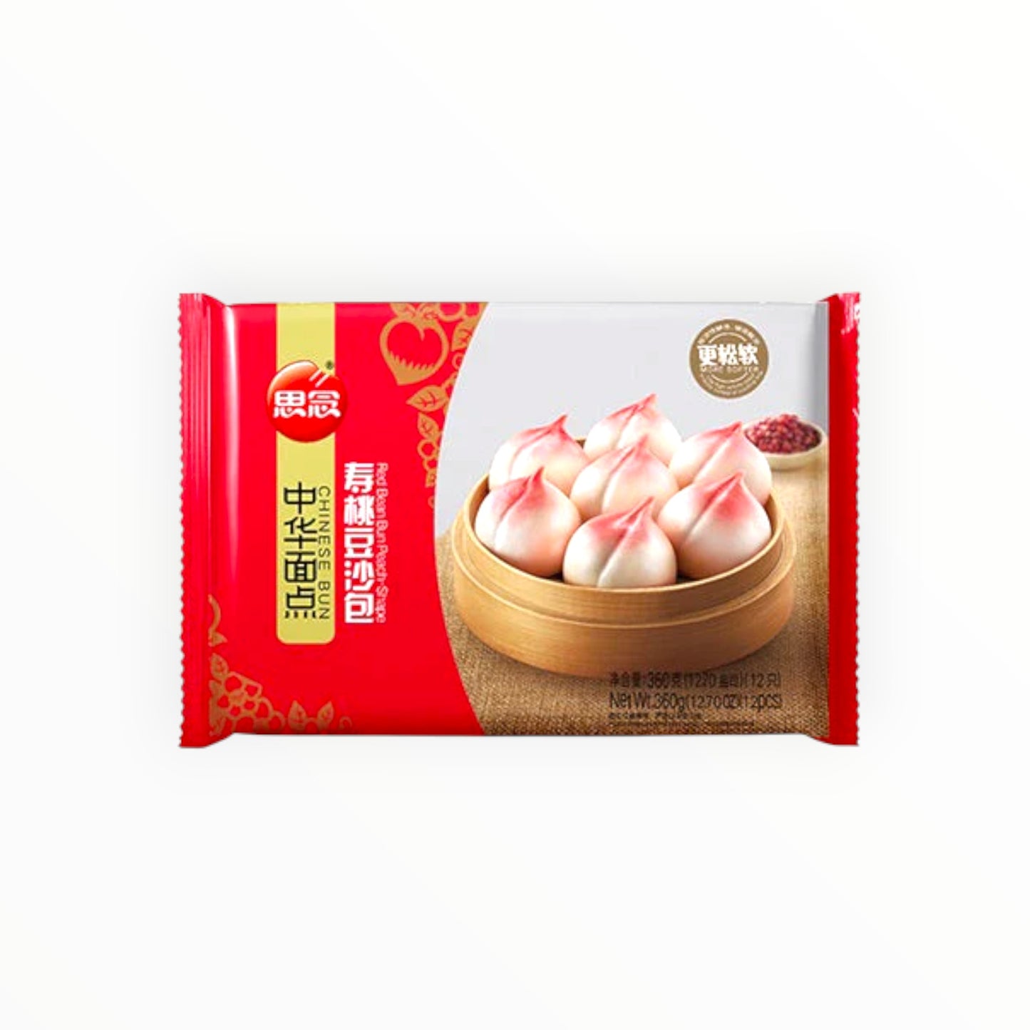 SN 思念 寿桃包 360g